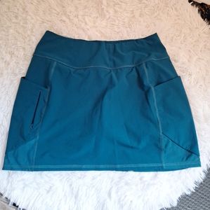 Athleta Stealth Trucool Electric Fuchsia Skirt Skort